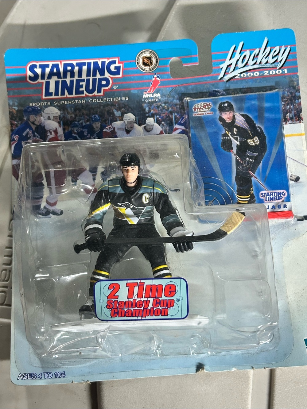 2000–2001 Hasbro Starting Lineup Jaromir Jagr Pittsburgh Penguins